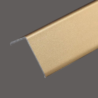 Champagne gold stainless steel L decorative strip