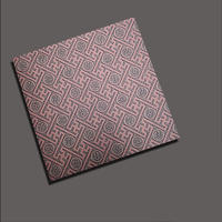 The good luck rose red embossed steel sheet